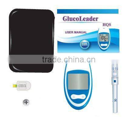 no code PC downloading new blood glucose meter HQS OEM order blood glucose meter