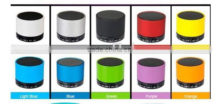 China low price hot selling round bluetooth high end speaker