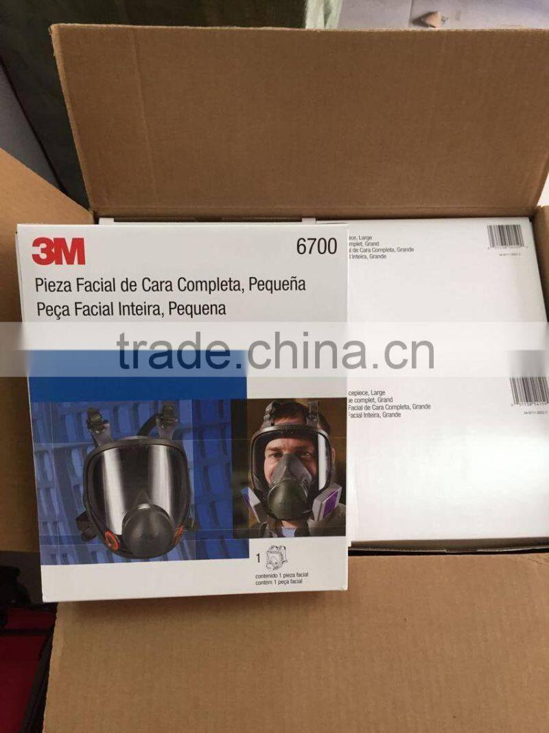 original 3M 6800 full face mask 3m industrial face mask 3m full face gas mask 3M 6700(S),6800(M),6900(L)