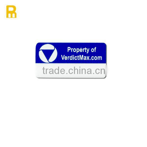 2014 hot sell barcode Asset lables id labels