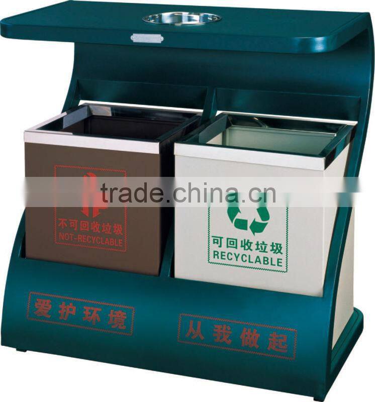 Outdoor dustbin/garbage bin/waste bin/ashtray bin/trash can