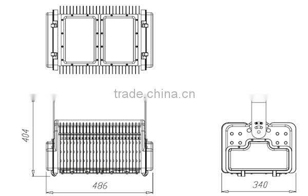 Project light 400 watt tunnel led passed emc sex 400 watt tunnel led