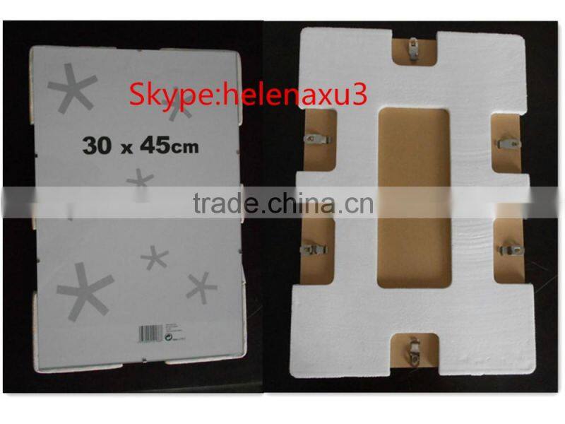 wholesale frameless glass picture frame metal clip frame in 4x6 5x7 6x8 8x10