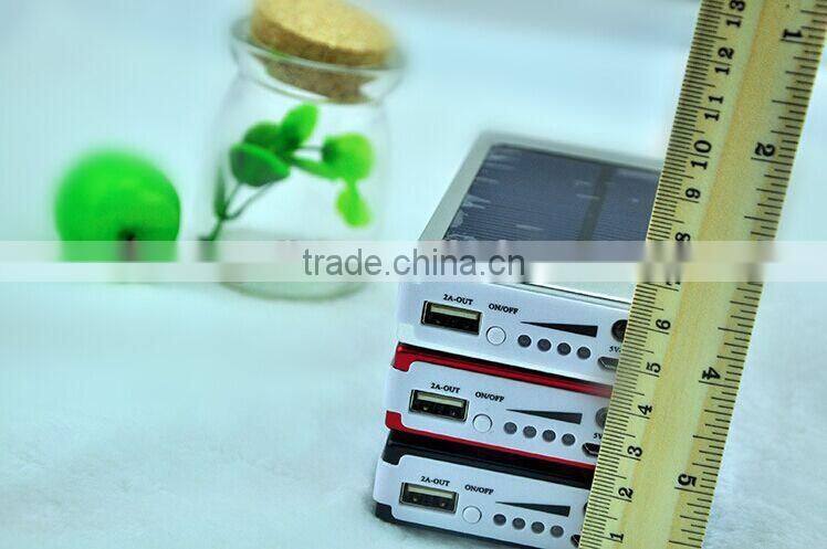 large capacity 30000mah outdoors led solar power bank