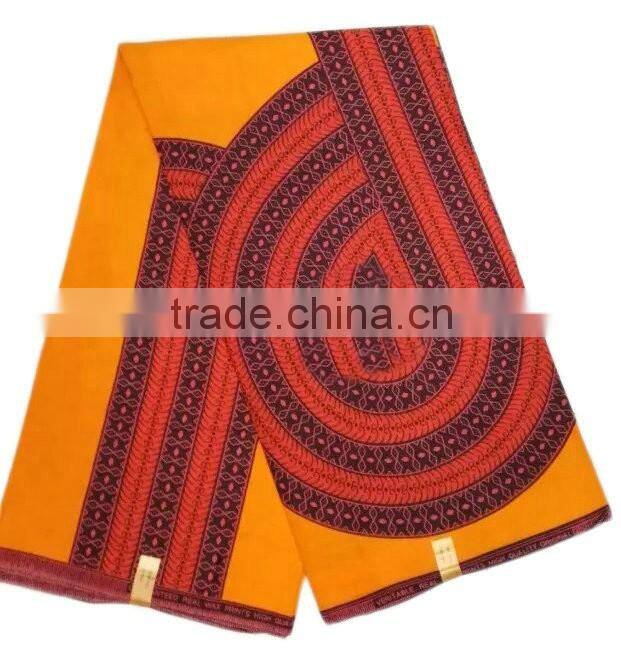 hot sale Chinese style super wax african real wax fabric wax for dress
