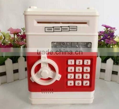 Hot sell Novelty Password Number Coin Bank Saving Money Cash Saving ATM Bank
