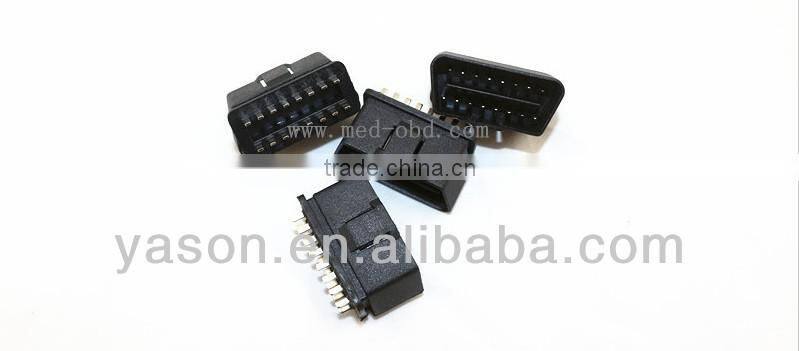 OBD2 Connector J1962m Male Plug 16pin without Enclosure