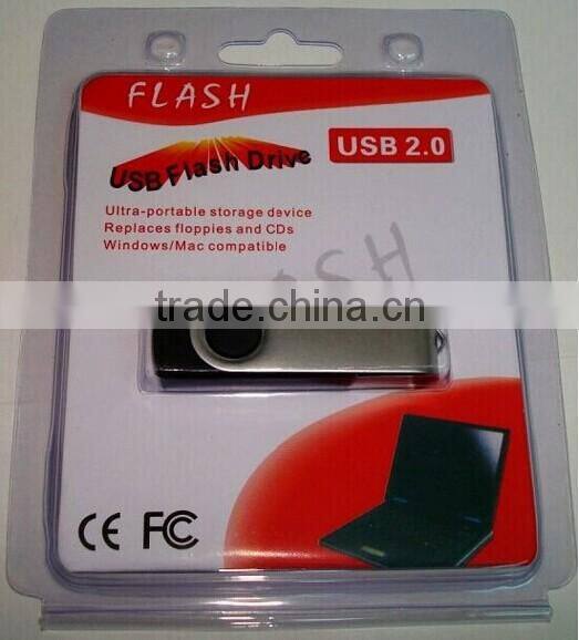 Double blister PVC packaging