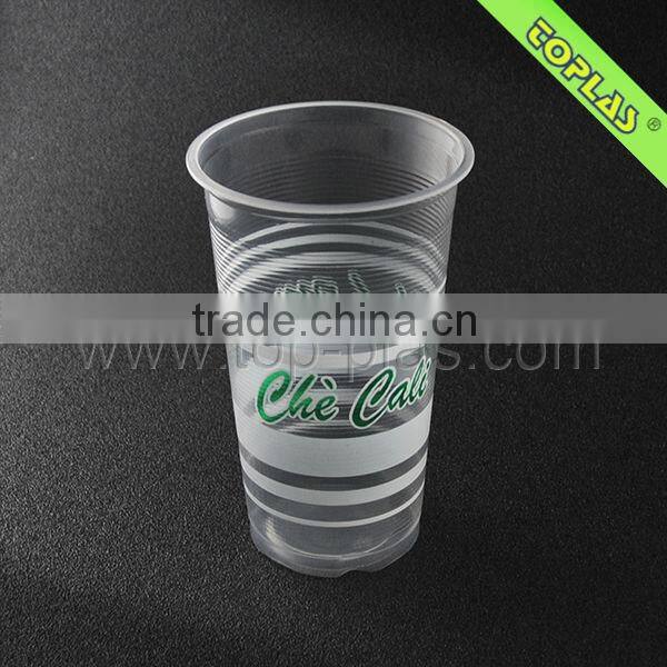 24oz pp disposable plastic glass