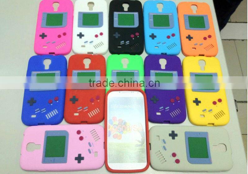 New Design game machine design Silicone case for Samsung 9500/S4