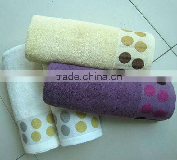 100%cotton bath towel
