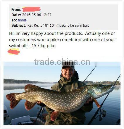 hard plastic fishing lure trout fishing multi joint lure bodied fishing lure