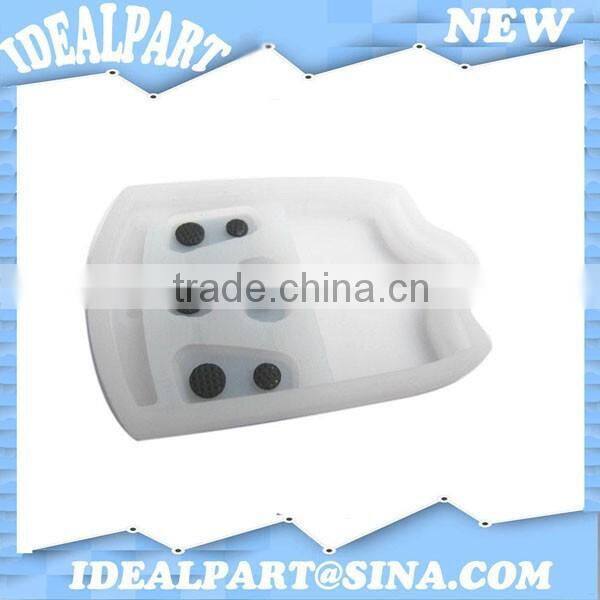 Pure white Silicone lock and unlock button