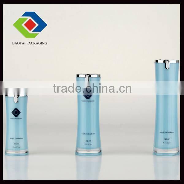 Waist PMMA Luxury cometic Lotion Bottle