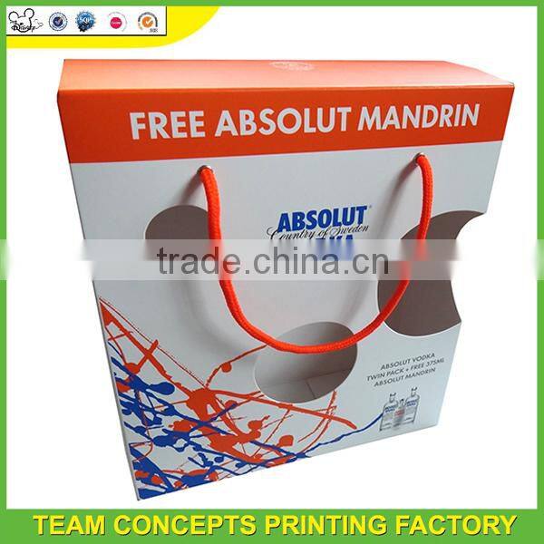 Black color cd box set packaging for retail