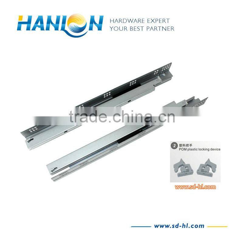 Make in China US type Full extension soft closing drawer slide