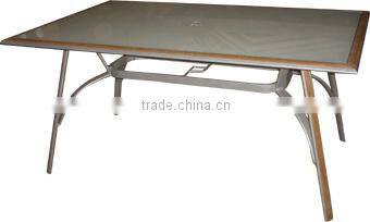 promotional outdoor furniture sling table for garden