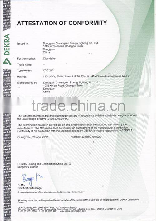 2015 Manufacturer Chrome Floor Light/Lamps with White Shade