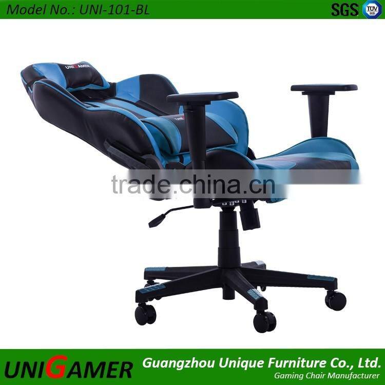 2016 New Design pu leather swivel racing style gaming office chairs with 3D armrest