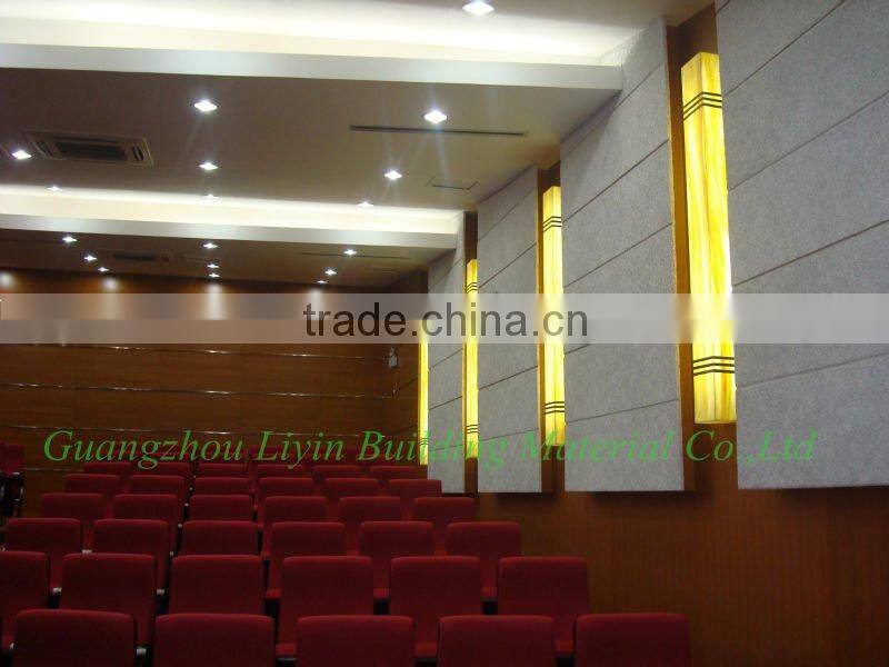 China Acoustic Wood Wool Cement Board Fiber Cement Building Material