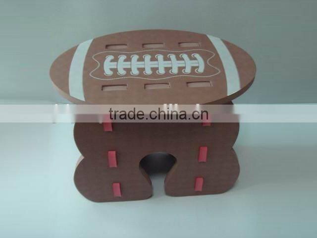2016 new items popular lovely football volleyball EVA chair desk