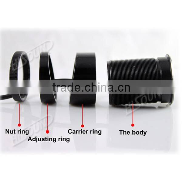 Waterproof 120 degree night vision car camera