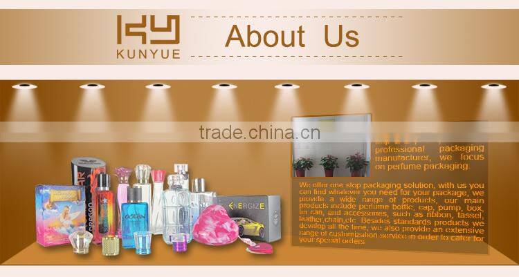 100ml cylindrical bottle glass perfume bottle with golden cap