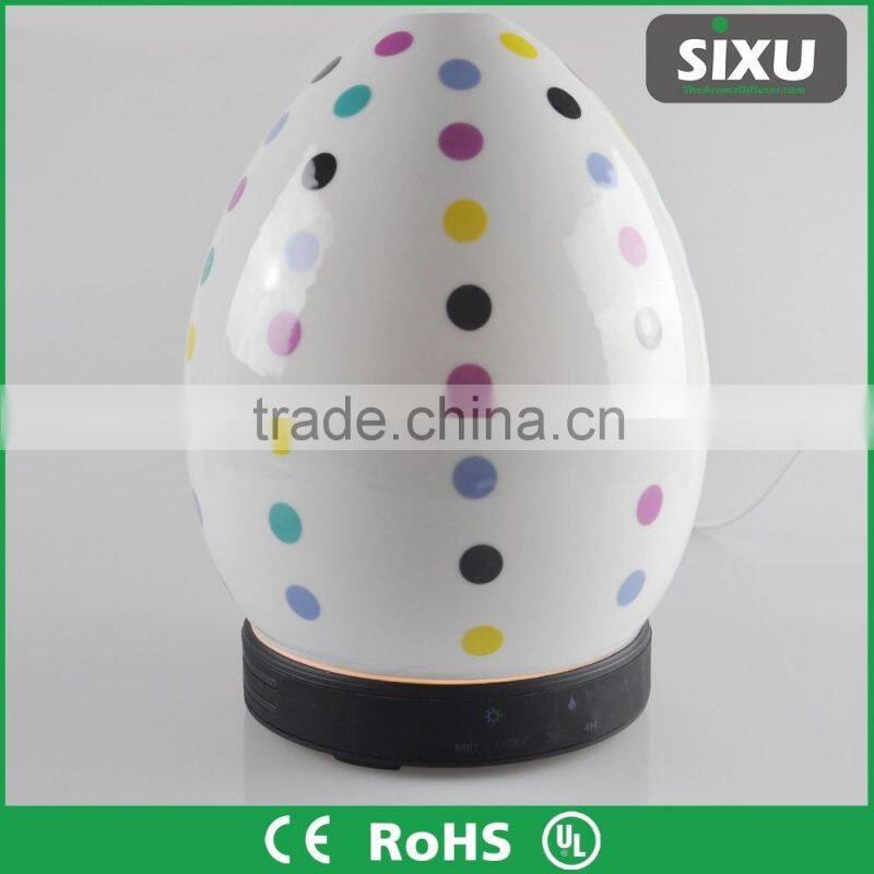 Essential aroma diffuser, ultrasonic fragrance nebulizer, led mist generator