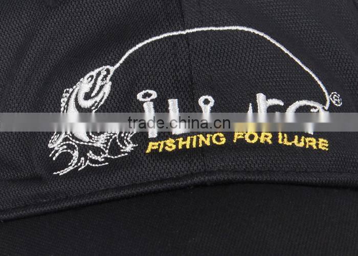 ILURE Fishing Cap Black Red Hat