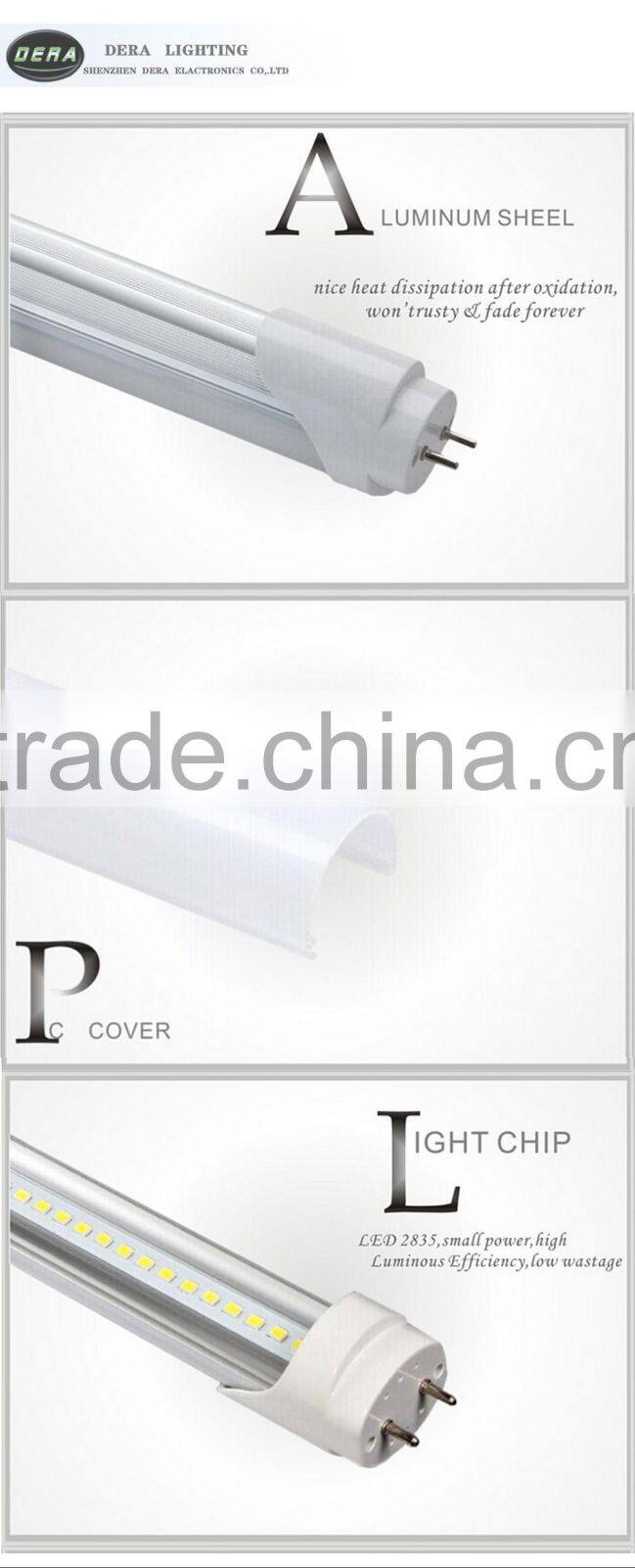 pir motion sensor voice controT8 led tube 4ft t8 led light tubes 0.6m 10w T8 led tubes Double power 18w