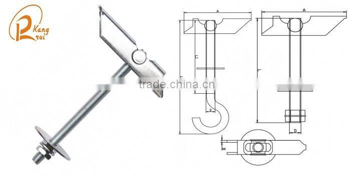 Gravity Toggle Bolt With Zinc Plated