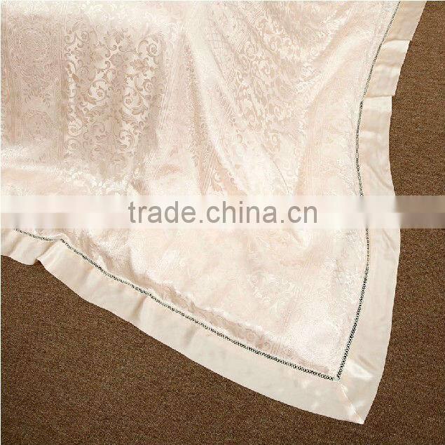 4 pcs set silk sheet set