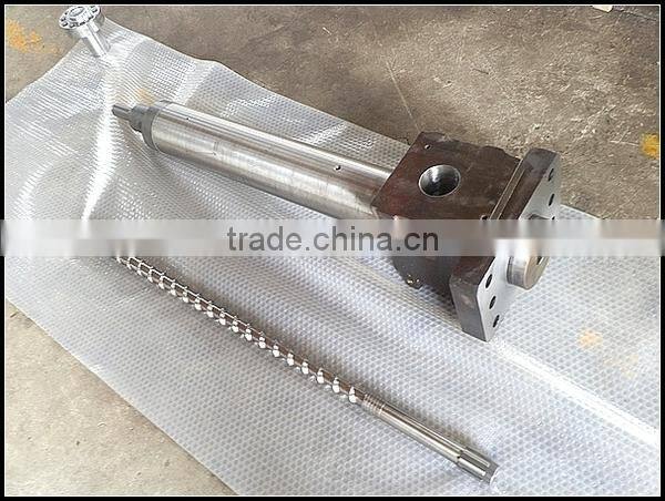 JSW plastic injection machine screw barrel for PVC pipe fittings