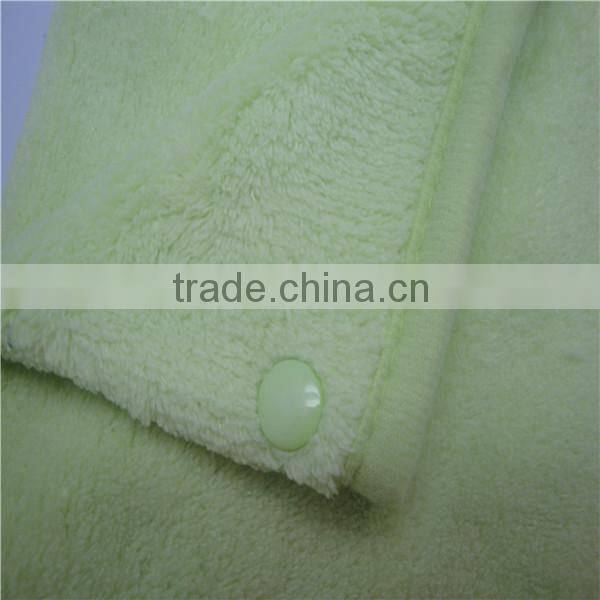 Soft plain dyed embroidered baby quilt blanket wholesale