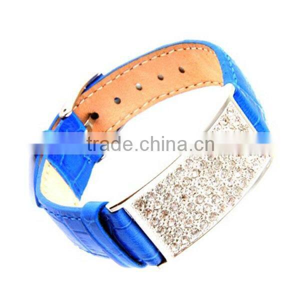 Personality cross bracelet PU leather material bangles leather wrap bracelet