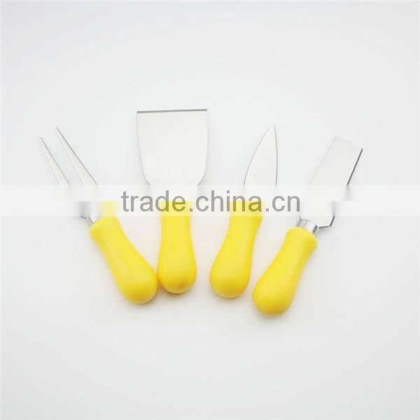 High quality 4 pcs cheese butter knife spreader tools set