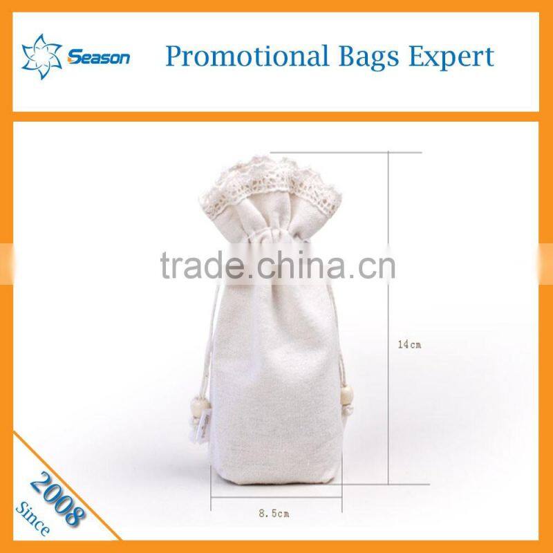 Custom Printed candy bag cotton drawstring bag yiwu bag