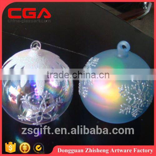 christmas light ornaments baubles christmas decorations with LED light