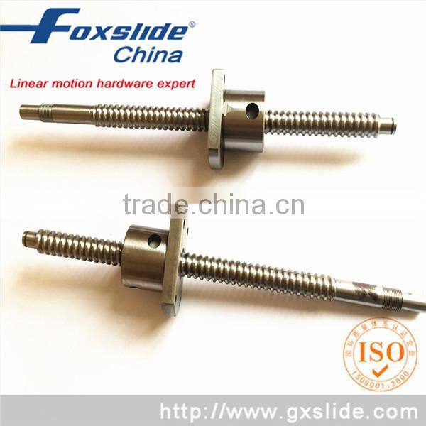 Ball bearing metric ball screw for lathe machine