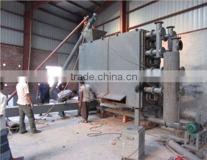 ISO approved charcoal kiln for continuous carbonization