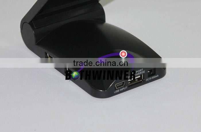 USB mobile phone holder with HUB
