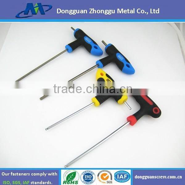 Manufacture high quality allen wrench 45 hex wrench with hole