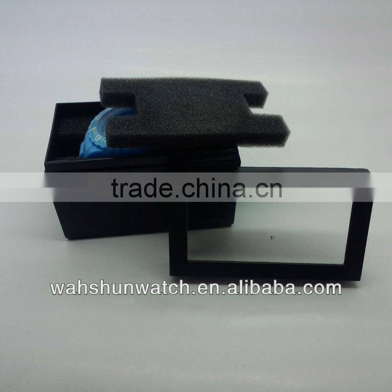 Custom logo printed cardboard leather paper jewelry box wholesale