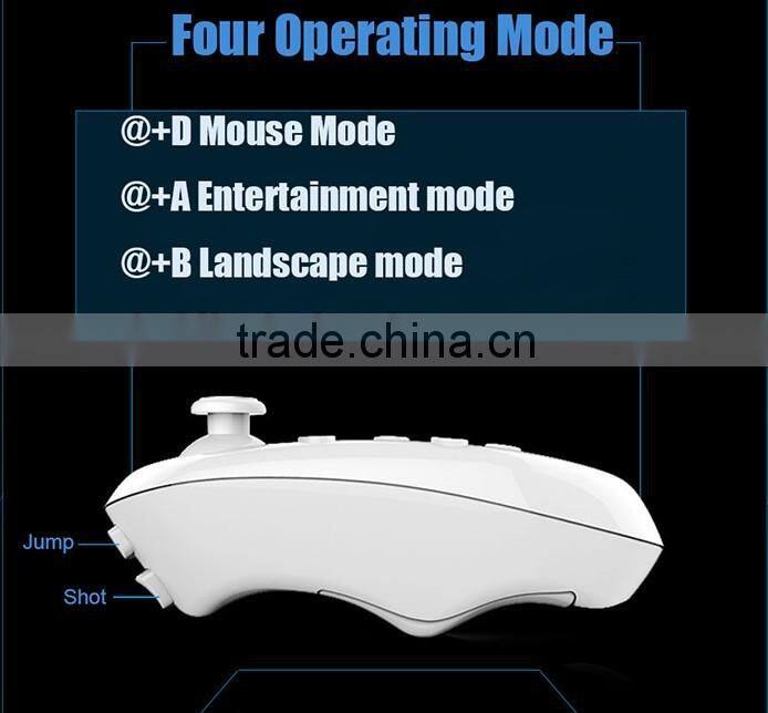 2016 new VR BOX Virtual reality 3D glasses for 3.5 - 6.0 inch Smartphone 3D glasses +Game controllers