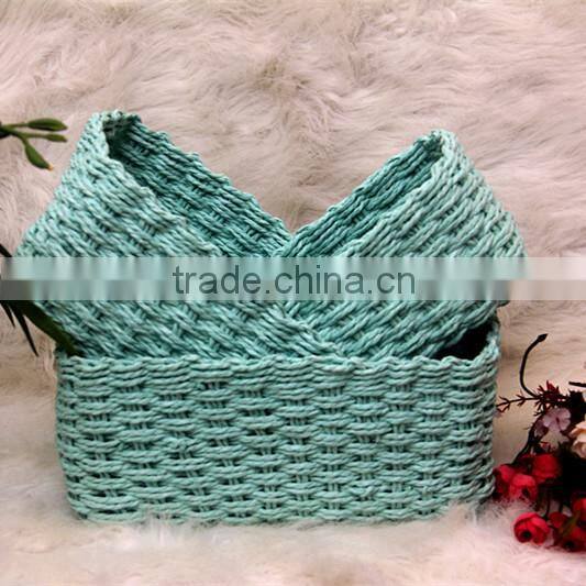 flower baskets, set of 3