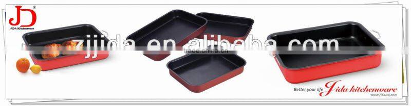ALUMINUM BAKING TRAY PAN WITH NON STICK COATING AND POPULAR SIZE