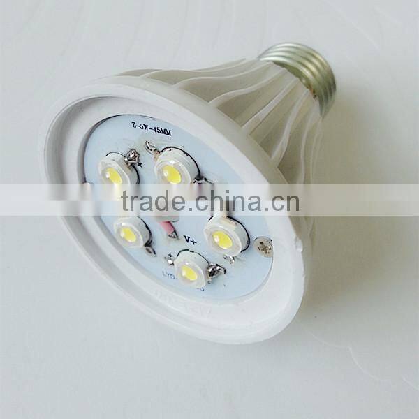 3W 5W E27 Plastic Led Bulb Housing