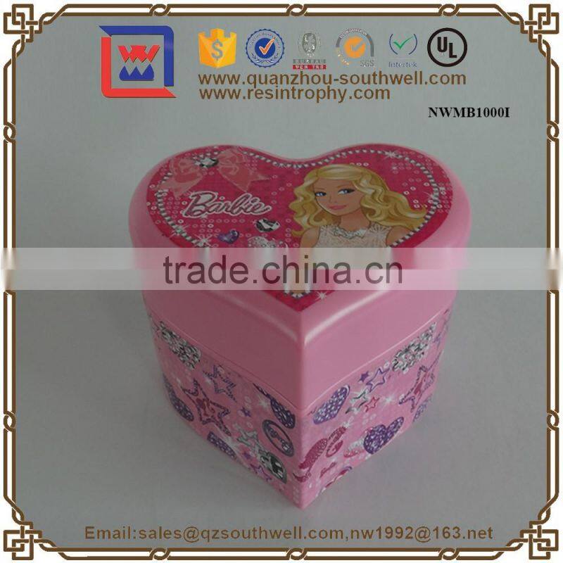 Luxury Plastic Jewelry Box From CN With Custom Logo Music Box Gift