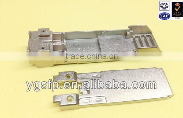 China Manufacturer Bijou Metal Housing Fiber Optic Connector Precision Injection Molded Parts.