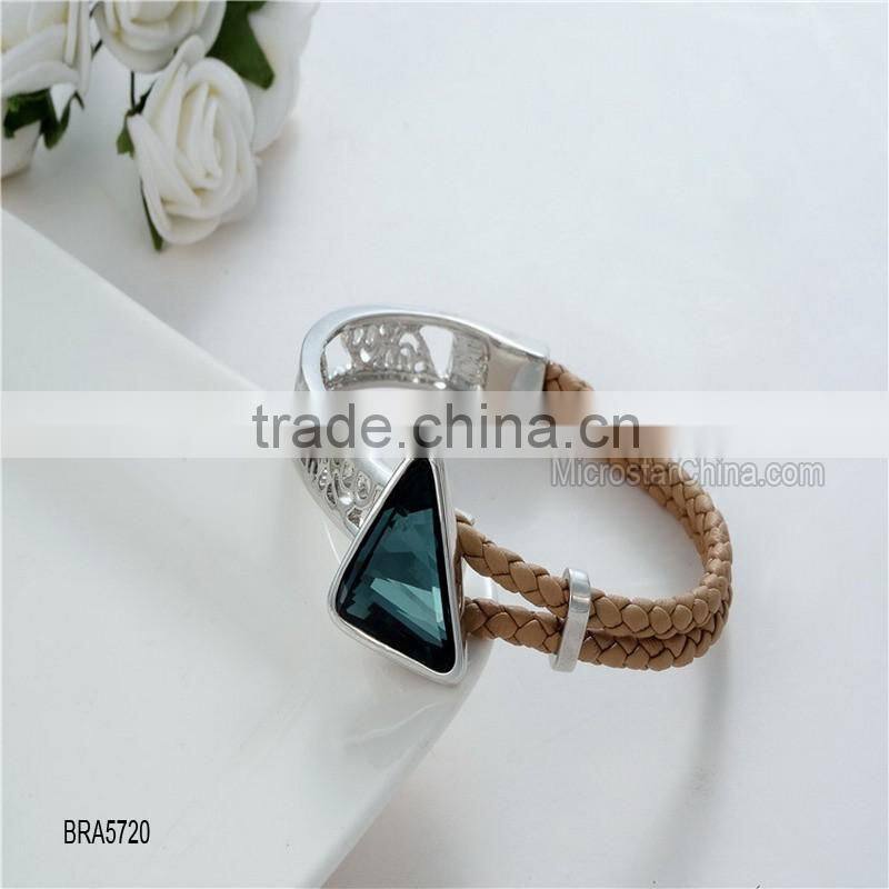 Alloy inlaid Austria diamond rhinestone bangle
